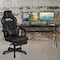 Flash Furniture 30.375 H, 55.125 W X Black BLN-X40D1904L-BK-GG - alternate 1